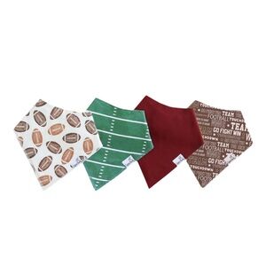 Copper Pearl Football Blitz Bandana Bibs